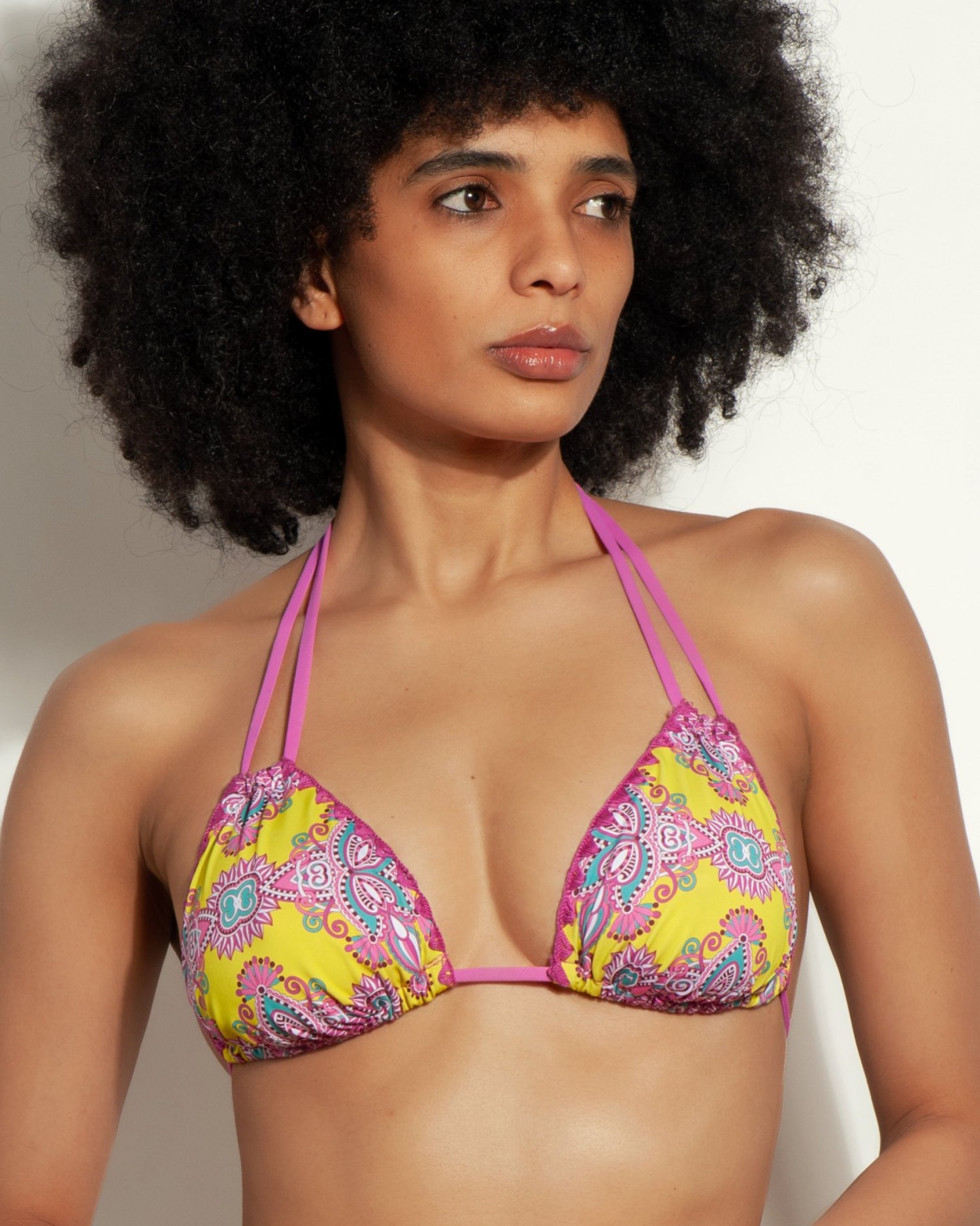 Triangolo Candy Paisley Shocking