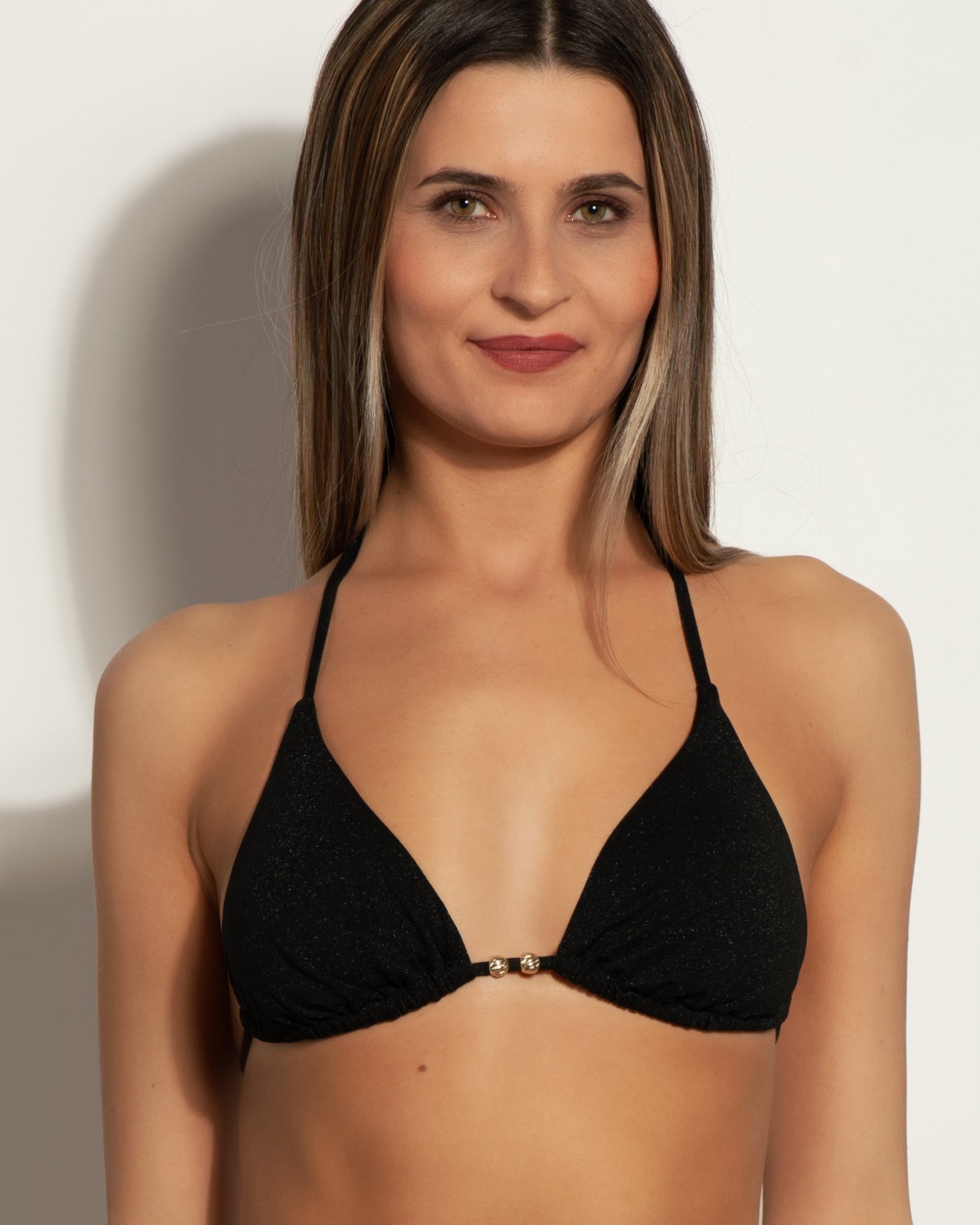 Triangolo Lurex Schwarz